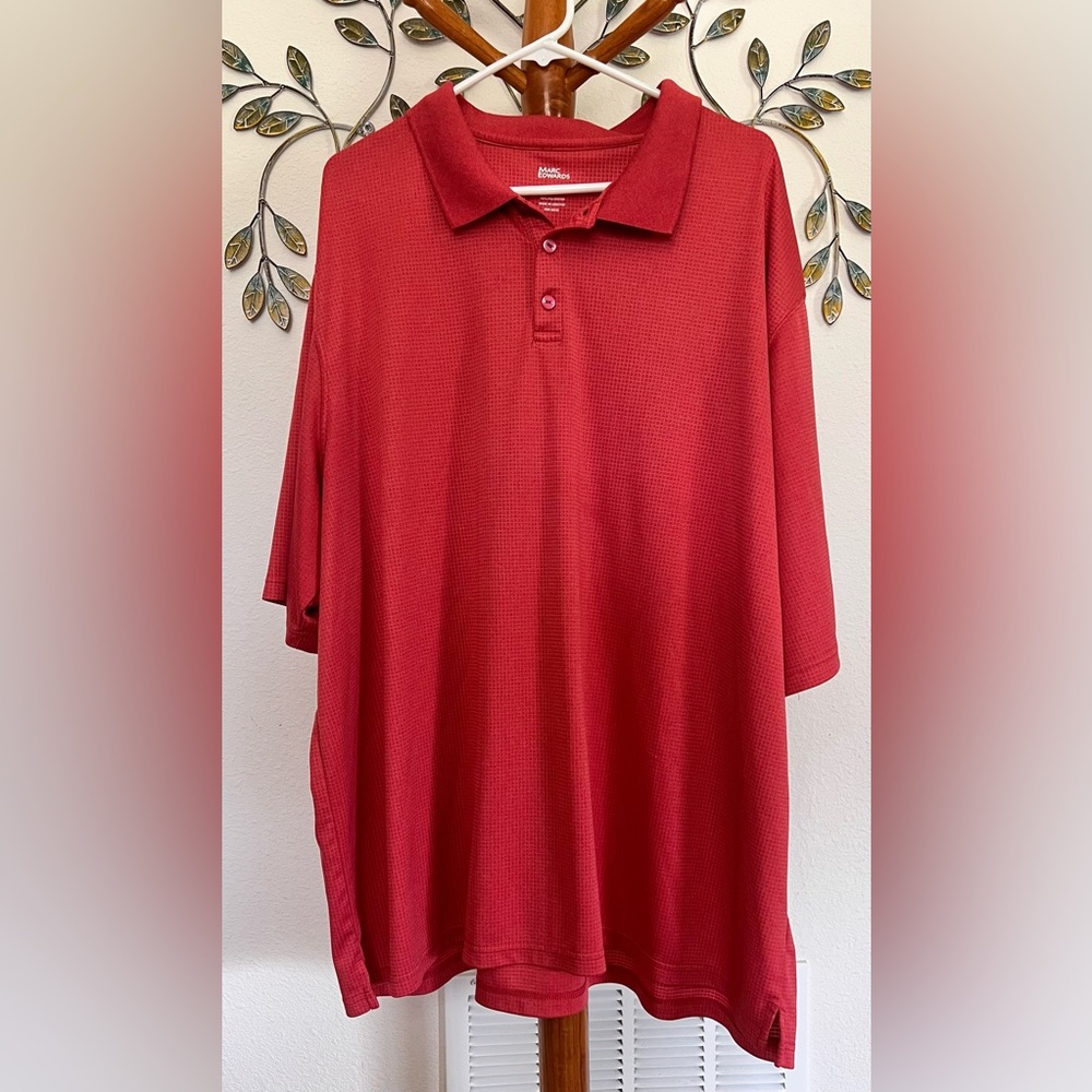Classic Red Polo Shirt for Men